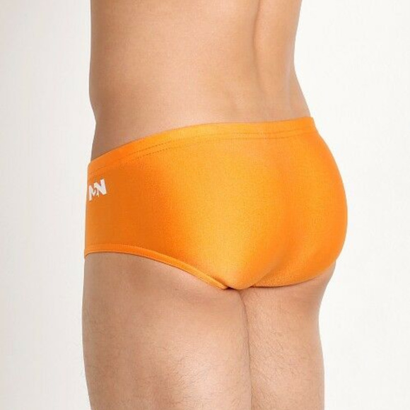 N2N Men's EC2 Eclipse Orange Trunk Swimsuit Large - Picture 2 of 4